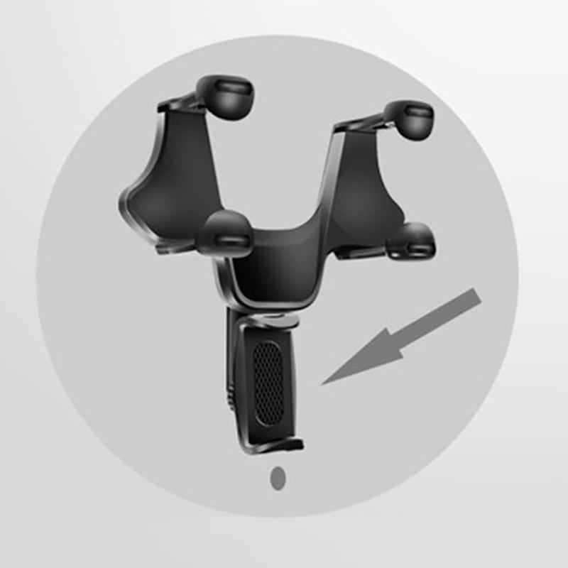 Car Rearview Mirror Mount Cell Phone GPS Stand Holder Cradle for iPhone Samsung Huawei Car Rearview Mirror Mount Cell Phone GPS Stand Holder Cradle for iPhone Samsung Huawei